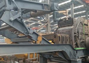 China 80TPH Mobile Crushing Machine Track Mounted 350mm Feeding factory