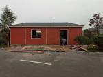 Thick Residential Prefabricated Homes , Aluminum Alloy Frame Steel Building