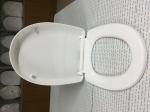 Eco Friendly Bathroom Toilet Seat And Cover , Unique Craft Round Toilet Lid