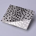 1219mm*2438mm Standard Size Etched Stainless Steel Sheet for Elevator Decoration