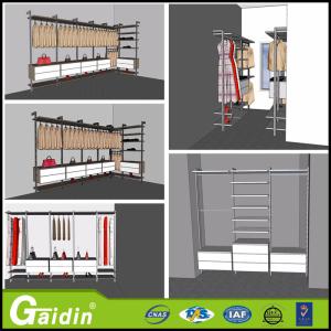 China Aluminum fabric portable storage bedroom new walk in wardrobes for 2015 factory