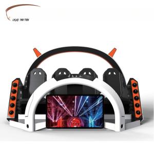 China 4 Players 9d Virtual Reality Cinema Equipment 9d Vr Panda Adventure Cinema factory