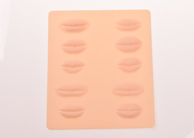 Professional 3D & 4D Soft Silicon Lips Permanent Makeup Practice Skin For Tattoo PMU Training Sheet