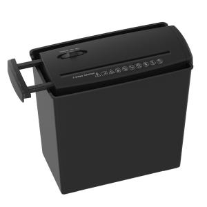 China 5 Sheets Strip Cut S606B Wholesale Small Mini Paper Shredder Paper Destroy Machine With 10L Bin on sale