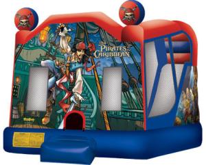 China Inflatable Bouncer combo / Bouncer and slide combo / inflatable DISNEY PIRATEcombo factory