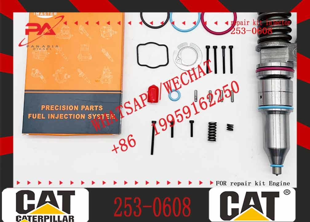 Diesel Engine Fuel Injector Excavator Accessories Diesel Motor Parts 2530618 253-0618 For Caterpillar CAT 385C 657E C15 C18 C32