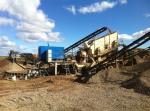 (100-150TPH) Hard Rock Mobile Crushing Screening &Washing Plant Sand Making
