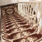 Household Compound Non Slip Stair Mats Irregular Special Style 24*65cm