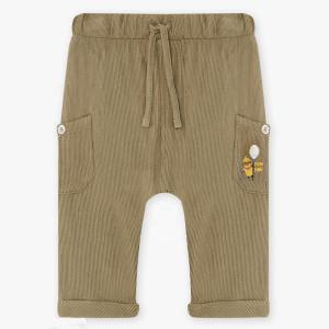 China Toddler Boy Trouser Solid Color Corduroy Baby Casual Harem Pants factory