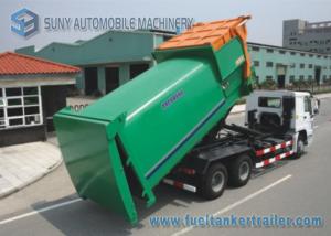China 15m3 Tipping Bucket Type 6x4 Hook Lift Garbage Truck 7.5kw 380V / 50Hz factory