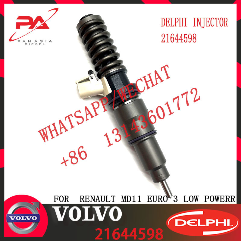 4 Pins Diesel Fuel Injector 21644598 Electronic Unit Fuel Injector BEBE4D35002 For RENAULT 11LTR