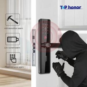 China Home Smart Fingerprint Door Lock 3D Face Recognition Code Card NFC Key Unlock factory