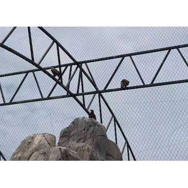 7*7 55*55mm heavy duty Aviary Mesh 1800mm Zoo Netting