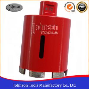 China 2 3/4&quot; 70mm Diamond Hole Saw Bit For Core Drilling Machines / Hand Machines factory