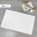Hotel Bathroom Non-Slip Mat Pure Cotton for Shower Room Absorbent Foot Mat Home