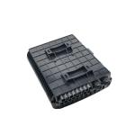 Fiber Manufactory Outdoor Mid Span Optical Splitter Distribution Box Black ABS