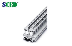 China Din Rail Terminal Blocks Terminal width 5.2mm 300V 20A AWG28 - 12 factory