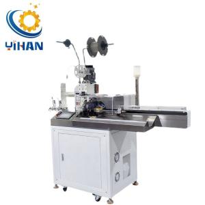 China 1-8mm Dip Length Stripping Twisting Tinning Dipping Tin Auto Terminal Crimping Machine factory