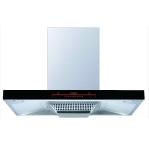 Stainless Steel Glass T Shape Chimney Hood 183W Electric Kitchen Exhaust Range