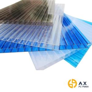 China Twin Wall Soundproof Polycarbonate Hollow Sheet factory