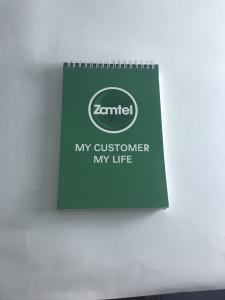 China Custom Logo Spiral Bound Book Printing , School Student Recycled Spiral Book Printing factory