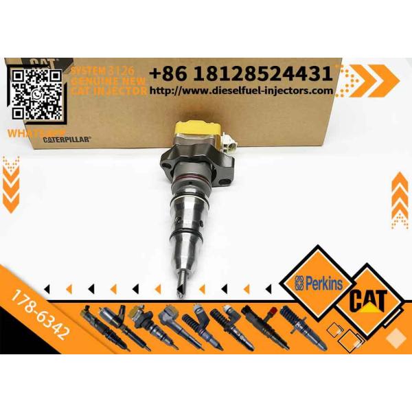 178-6342 1786342 10R-1257 Fuel Injector for 3126 3126B Engine 120H 135H Motor Grader 938G Loader D5N D6N Tractor