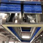 Blue Inorganic Fire Roller Shutter For Industrial Polymer Doors