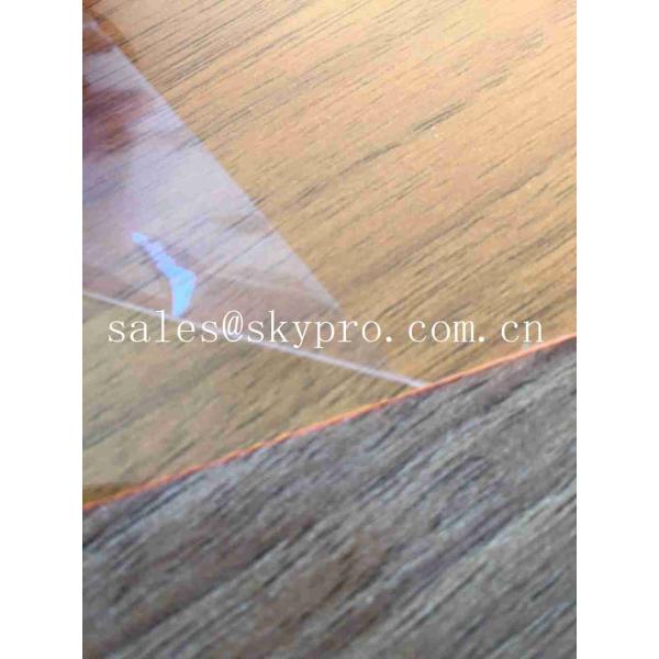 China Yellow Rigid PVC Transparent Smooth Surface Coating with Double Protection factory