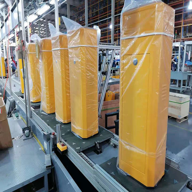 Folding Traffic Boom Barrier Gate 230V Automatic Boom Barrier With Rfid Installation