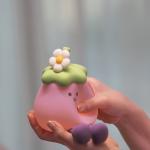 Vegetables Small Eggplant Silicone Lamps USB Rechargeable Bedroom Bedside Pat