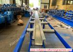 U20-50 Strut Channel Roll Forming Machine , Metal Stud Furring Channel Roll
