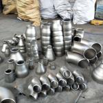 Copper Nickel Concentric Reducer Butt Welded Pipe Fittings With Black Painting