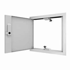 China Push Lock Anodized Metal Aluminum Access Panel factory