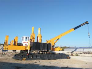 China Eco Hydraulic Pile Driving Machine For Spun Pile Square Pile Foundation factory