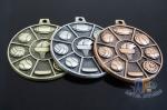 High quality Zinc Alloy / Pewter 3D Die Cast Medals for Sport Meeting, Army,