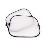 Blank Anti Ultraviolet Sublimation Car Sunshade With 4 Suckers For Customized