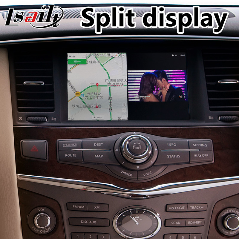Wireless Carplay Android Car Multimedia Video Interface For Infiniti QX56 2010-2013