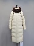 FODARLLOY Ladies Warm Hooded Cotton-padded Clothes Slim Long Down Winter Jackets