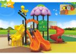 Durable Sun Proof Safety Plastic Amusement Park Toys slide For Kindergarten