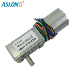 China 2838 Brushless DC Worm Gear Motors 12V High Torque With Hall Sensor factory