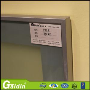 China wooodgrain factory supply Foshan kitchen cabinet aluminum door frame factory
