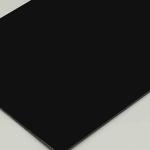 Matte Black PE Aluminum Composite Panel 0.06mm - 0.50mm Interior Aluminium