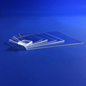 China High Precision Smooth Quartz Glass Sheet In Optics Fields factory
