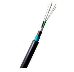 China 48 Core 96 Non Metallic Fiber Optic Cable Armored GYFTY53 Direct Bury For Lan Communication factory
