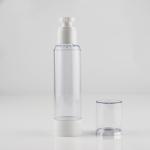 No Spill 80ml 120ml Plastic Airless Pump Bottles For Thick Cream