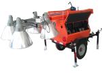 Diesel Manual Mobile Light Tower metal halide lights with Air cooled