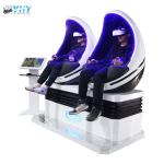 2.5KW Virtual Reality Simulator 2 Seats Egg Chair Roller Coaster Vr Shooting 9D