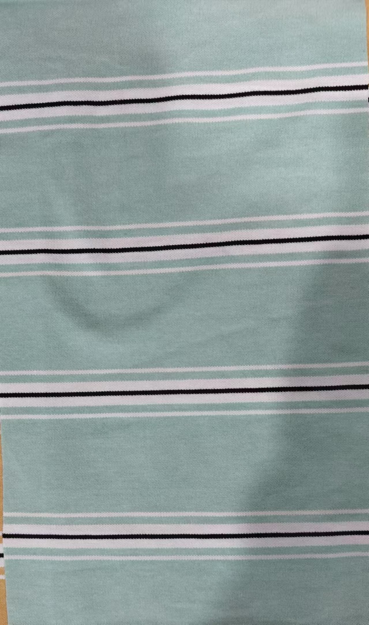 Dureble Comfortable And Skin-Friendly Striped Knit Fabric For Casual Wear