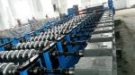 18.5kW Grain Silo Roll Forming Machine , Hydraulic Roofing Sheet Crimping