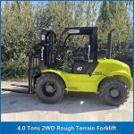 4 Tons 2WD Rough Terrain Forklift FD40-S 4000KG